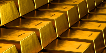 gold bar ,3d render