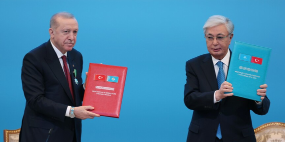 Türkiye ile Kazakistan arasında 13 anlaşma imzalandı