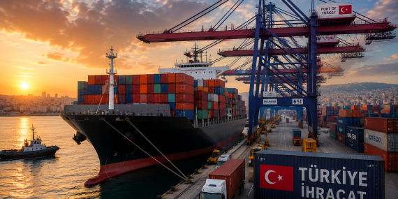 TÜRKİYE’DE İHRACATTA YÜKSELİŞ EKONOMİYE DESTEK OLUYOR