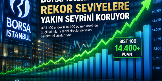 📈 1. Borsa İstanbul Rekor Seviyelere Yakın Seyrini Koruyor