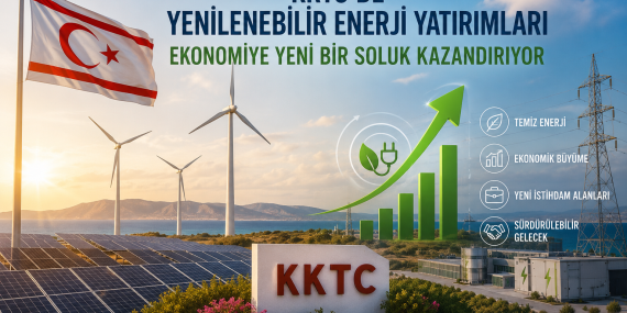 KKTC’de Yenilenebilir Enerji Yatırımları Ekonomiye Yeni Bir Soluk Kazandırıyor