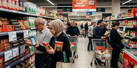 Türkiye’de Hanehalkının Enflasyon Beklentisi Geriledi